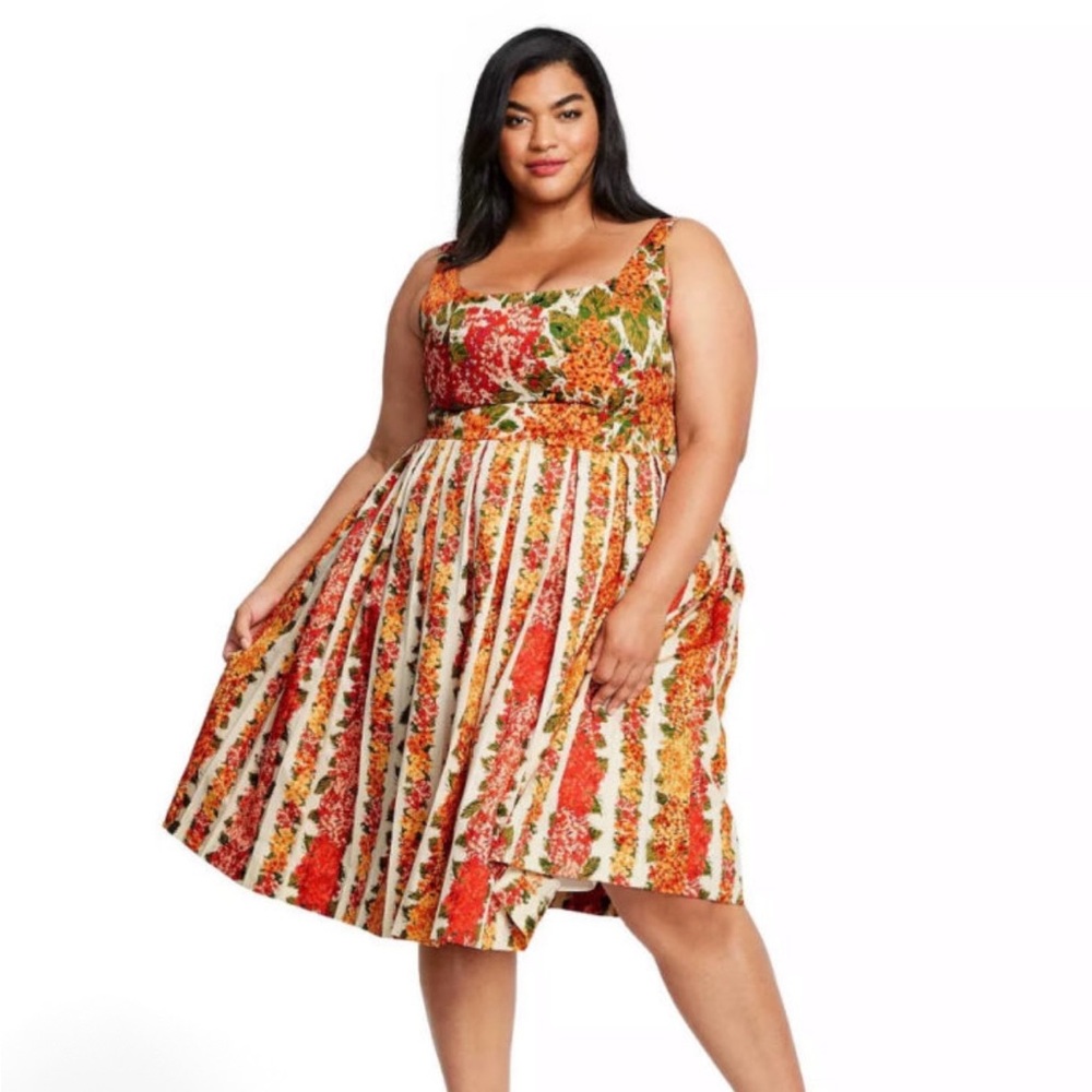 Isaac Mizrahi for Target Vibrant Floral Dress | New with Tags